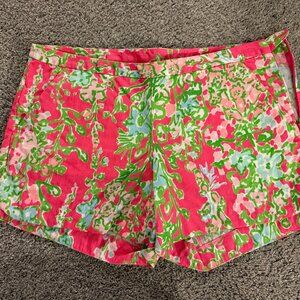 Pink Flamingo Southern Charm Adie Lilly Pulitzer Shorts